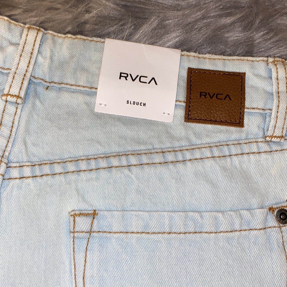 NWT RVCA Light Was Ripped Jean Shorts - Picture 8 of 8